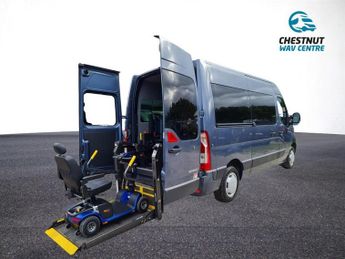 Renault Master WAV Wheelchair Access L2H2 MWB 2017 42k Camper Day Van No VAT