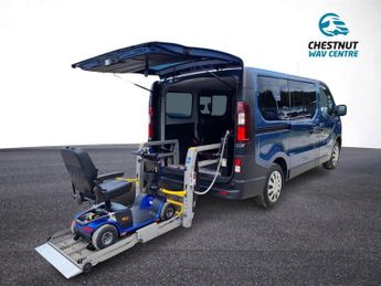 Renault Trafic WAV Wheelchair Access L1H1 SWB 30K 4 Seats Flat Floor 2018 No VA