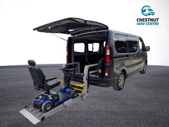 Renault Trafic WAV Wheelchair Access L1H1 SWB 22K 5 Seats Flat Floor Grey 2019 