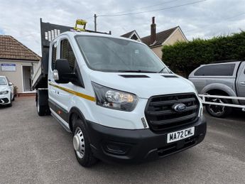 Ford Transit 2.0 350 EcoBlue Leader Tipper Double Cab 4dr Diesel Manual RWD L