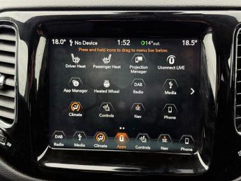 Jeep Compass 1.4T MultiAirII Limited SUV 5dr Petrol Manual Euro 6 (s/s) (140 