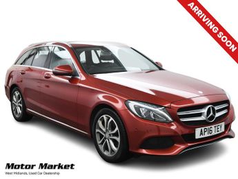 Mercedes C Class 1.6 C200d Sport Estate 5dr Diesel G-Tronic+ Euro 6 (s/s) (136 ps