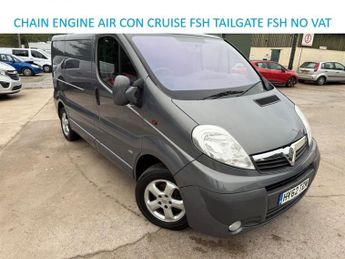 Vauxhall Vivaro 2900 CDTI SPORTIVE STACKS OF HISTORY