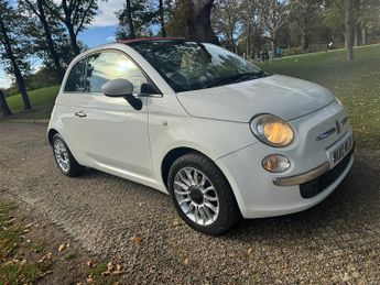 Fiat 500 1.2 Lounge Convertible 2dr Petrol Manual Euro 5 (69 bhp)