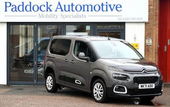 Citroen Berlingo PURETECH FEEL M S/S EAT8, Automatic, Disabled, Wheelchair Access