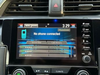 Honda Civic 1.0 VTEC Turbo SR Hatchback 5dr Petrol CVT Euro 6 (s/s) (126 ps)