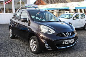 Nissan Micra 1.2 Acenta Hatchback 5dr Petrol Manual Euro 5 (80 ps)