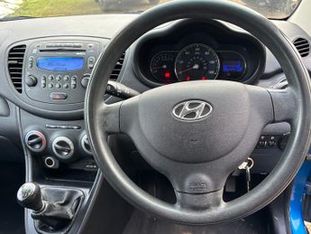 Hyundai i10 1.2 Classic Hatchback 5dr Petrol Manual Euro 5 (85 bhp)