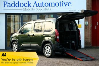 Peugeot Rifter BLUEHDI ALLURE, 'NEW SHAPE' Disabled, Wheelchair Accessible Vehi