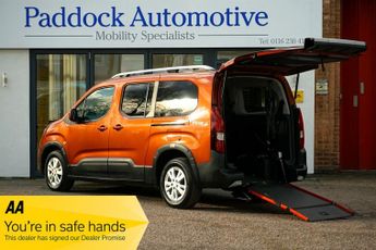Peugeot Rifter Allure 1.5 Diesel LWB RS, Disabled, Wheelchair Accessible Vehicl