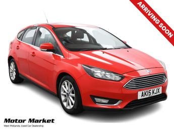 Ford Focus 1.0T EcoBoost Titanium Hatchback 5dr Petrol Manual Euro 6 (s/s) 