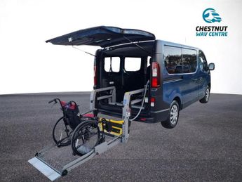 Renault Trafic WAV Wheelchair Access Flat Floor L1H1 SWB 35K 2019 Blue No VAT