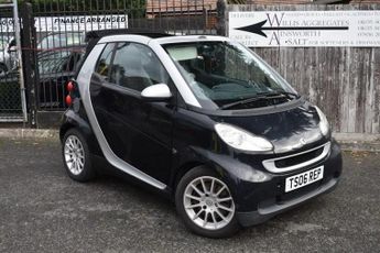 Smart ForTwo 1.0 MHD Passion Cabriolet 2dr Petrol Auto Euro 4 (71 bhp)