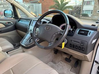 Toyota Alphard TOYOTA ALPHARD E FOUR PETROL HYBRID 2.4L AUTO, 7 SEATER, 5DR, UL