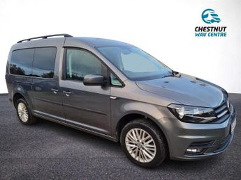 Volkswagen Caddy Maxi Life WAV Wheelchair Access Automatic LWB L2H1 5 Seats Grey 2020 No VA