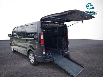 Renault Trafic WAV Wheelchair Access Automatic L1H1 SWB 52K 2022 Black No VAT