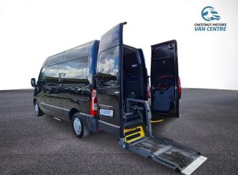 Renault Master WAV Wheelchair Access MWB L2H2 6 Seats Black 2018 No VAT