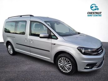 Volkswagen Caddy Maxi Life WAV Wheelchair Access Automatic 5 Seats 2.0 Diesel L2 LWB Silver