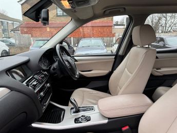 BMW X3 X3 XDRIVE 20D SE 2.0L DIESEL, AUTO, EURO 6, ULEZ, 65-15, 5SEAT, 