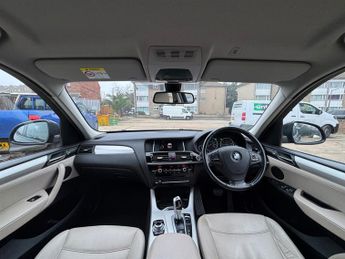 BMW X3 X3 XDRIVE 20D SE 2.0L DIESEL, AUTO, EURO 6, ULEZ, 65-15, 5SEAT, 