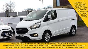 Ford Transit 280 LIMITED AUTOMATIC L1 SWB WITH SAT NAV,AIR CONDITIONING,PARK 