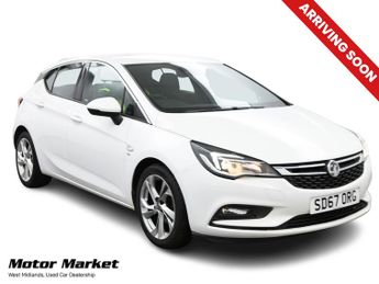 Vauxhall Astra 1.4i Turbo SRi Hatchback 5dr Petrol Manual Euro 6 (150 ps)