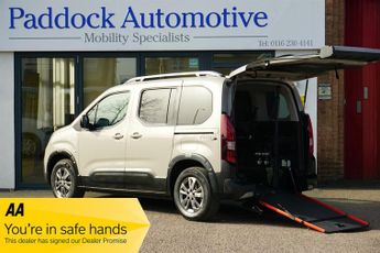 Peugeot Rifter ALLURE PREMIUM Automatic Disabled Wheelchair Accessible Vehicle 