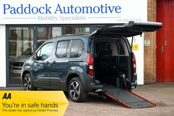 Peugeot Rifter BLUEHDI S/S GT, Disabled, Automatic, Wheelchair Accessible Vehic