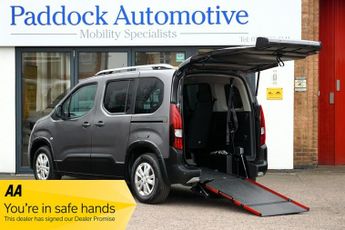 Peugeot Rifter BLUEHDI ALLURE, Disabled, Wheelchair Accessible Vehicle, WAV.