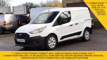 Ford Transit Connect 220 L1 SWB AUTOMATIC WITH ONLY 47.000 MILES,PARKING SENSORS AND 