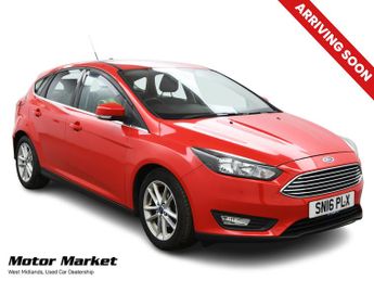 Ford Focus 1.0T EcoBoost Zetec Hatchback 5dr Petrol Manual Euro 6 (s/s) (12