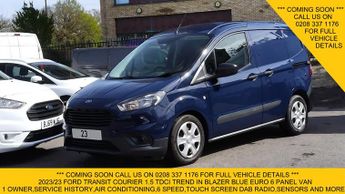 Ford Transit 1.5 TREND IN BLAZER BLUE,AIR CONDITIONING,PARKING SENSORS AND MO