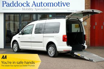 Volkswagen Caddy Maxi Life TDI Automatic, Disabled, Wheelchair Accessible Vehicle, WAV.