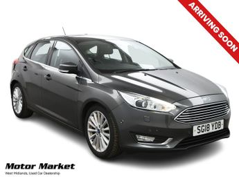 Ford Focus 1.0T EcoBoost Titanium X Hatchback 5dr Petrol Manual Euro 6 (s/s