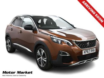 Peugeot 3008 1.2 PureTech GT Line SUV 5dr Petrol Manual Euro 6 (s/s) (130 ps)