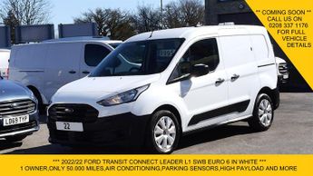Ford Transit Connect 240 L1 SWB WITH ONLY 50.000 MILES,AIR CONDITIONING,PARKING SENSO