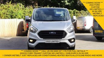 Ford Transit 300 LIMITED L1 SWB IN SILVER.AIR CONDITIONING,SENSORS,ALLOYS AND