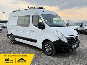 Vauxhall Movano 2.3 CDTi 3500 Panel Van 5dr Diesel Manual FWD L2 H2 Euro 6 (130 