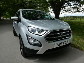 Ford EcoSport 1.0T EcoBoost Zetec SUV 5dr Petrol Manual Euro 6 (s/s) (125 ps)