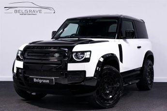 Land Rover Defender 90 3.0 D250 MHEV Hard Top SUV 3dr Diesel Auto 4WD SWB Euro 6 (s/s) 
