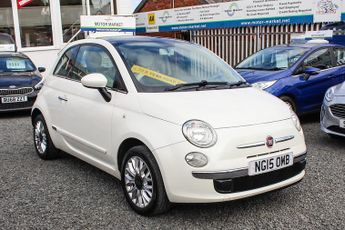 Fiat 500 1.2 Lounge Hatchback 3dr Petrol Manual Euro 6 (s/s) (69 bhp)