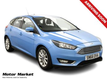 Ford Focus 1.0T EcoBoost Titanium Hatchback 5dr Petrol Manual Euro 6 (s/s) 