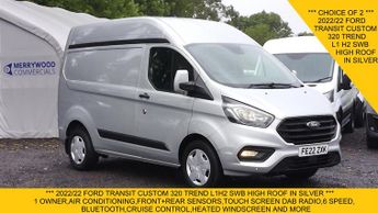 Ford Transit 320 TREND L1 H2 SWB HIGH ROOF IN SILVER WITH AIR CONDITIONING,PA
