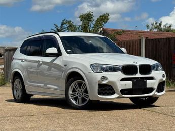 BMW X3 X3 4WD XDRIVE 20D M-SPORT DIESEL AUTO EURO 6, ULEZ, 17-17, 5 SEA