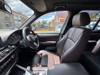 BMW X3 X3 4WD XDRIVE 20D M-SPORT DIESEL AUTO EURO 6, ULEZ, 17-17, 5 SEA