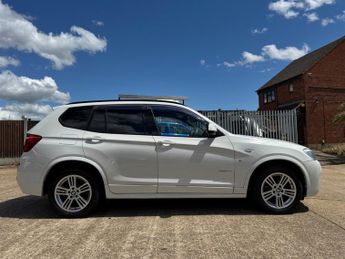 BMW X3 BMW X3 4WD XDRIVE 20D M-SPORT 2.0L DIESEL AUTO EURO 6, ULEZ, 17-