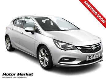 Vauxhall Astra 1.4i Turbo SRi Hatchback 5dr Petrol Manual Euro 6 (150 ps)
