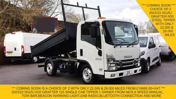 Isuzu Grafter N35.125 TIPPER 1.9D RWD EURO 6 ONLY 22.000 & 29000 MILES