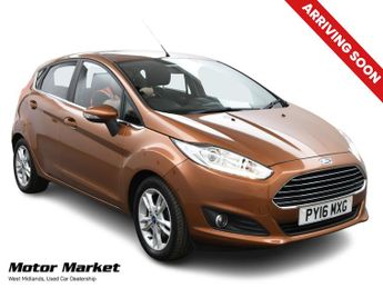 Ford Fiesta 1.0T EcoBoost Zetec Hatchback 5dr Petrol Manual Euro 6 (s/s) (10