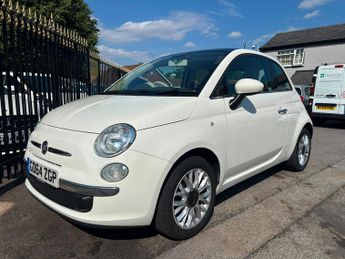 Fiat 500 1.2 Lounge Hatchback 3dr Petrol Dualogic Euro 6 (s/s) (69 bhp)